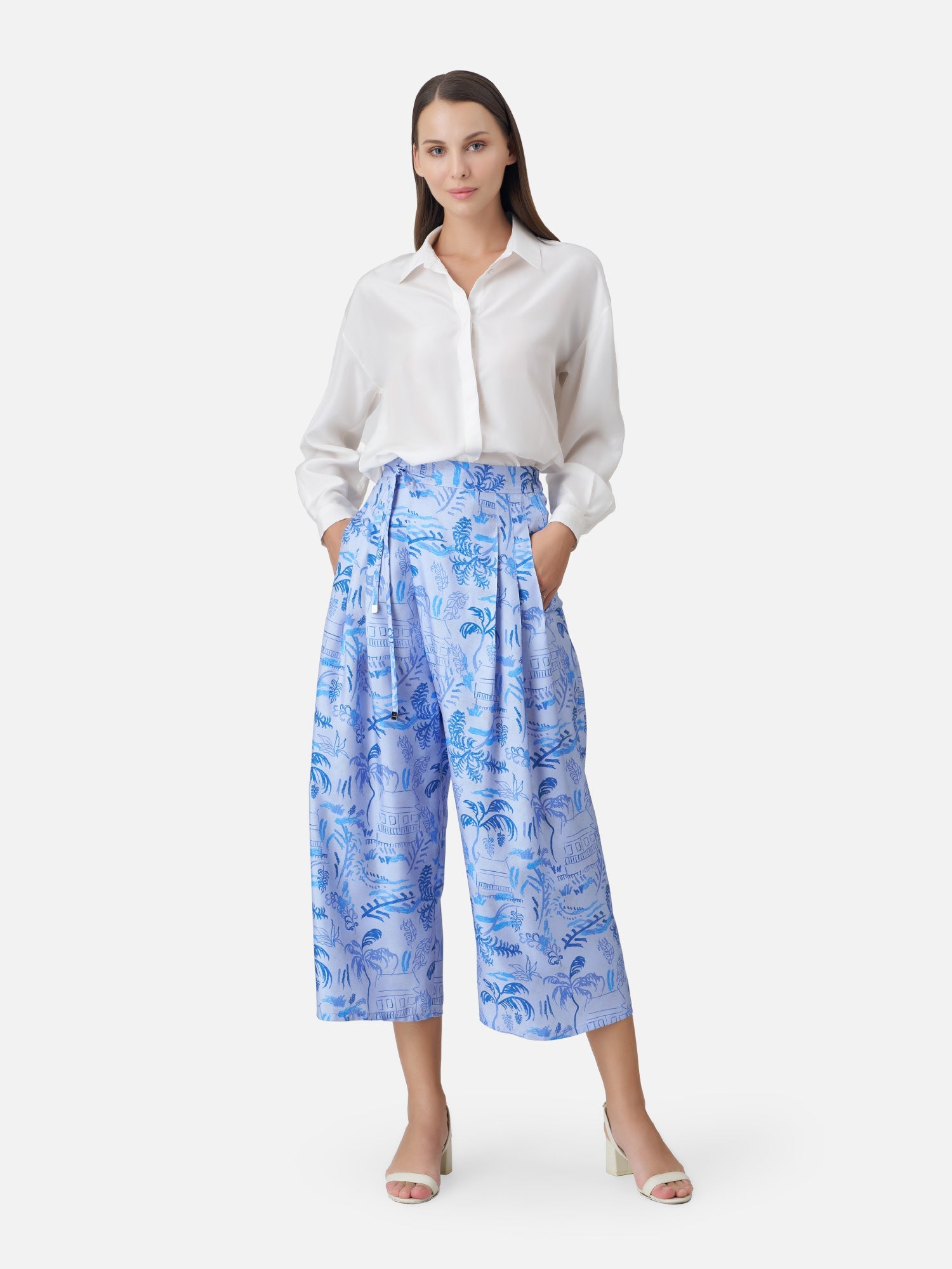 Kratom Silk Twill Zip Fisherman Pants | Jim Thompson