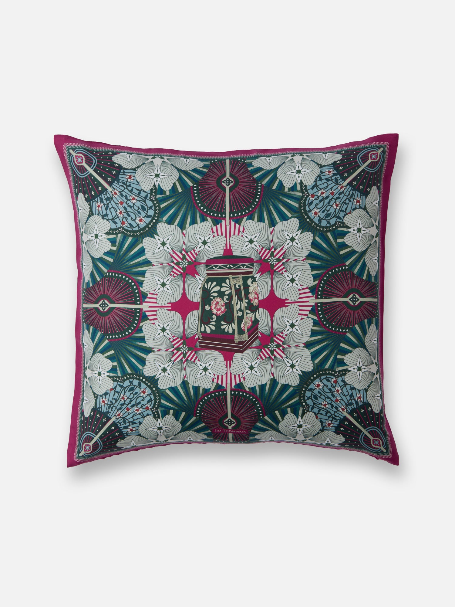 Garden of Wonders Silk Cushion Cover | Jim Thompson