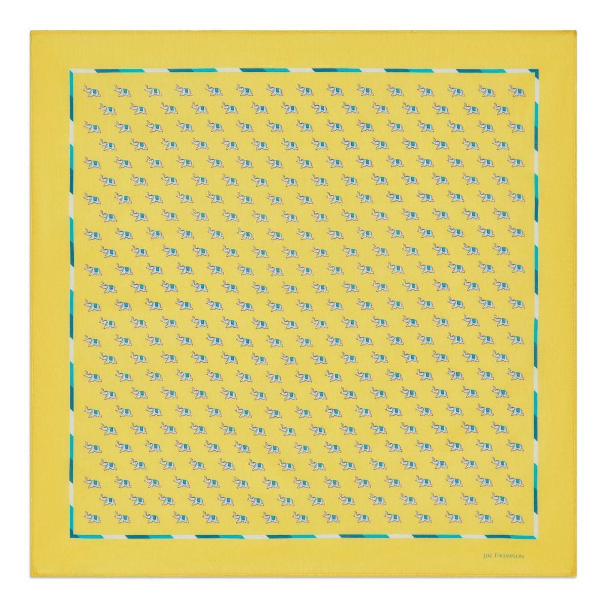 Kachen Cotton Handkerchief -  Yellow