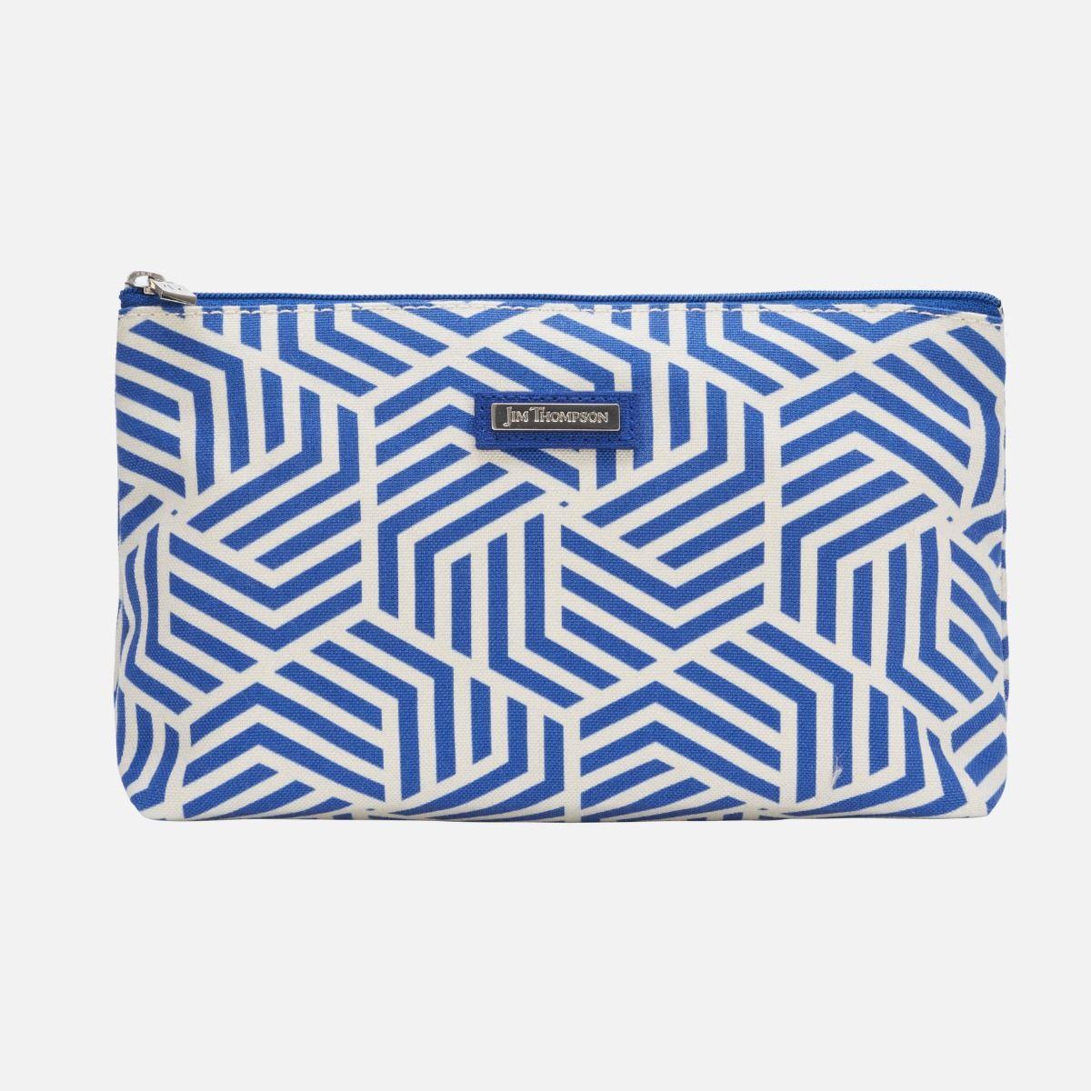 Whirl All Purpose Cosmetic Medium Pouch - Blue
