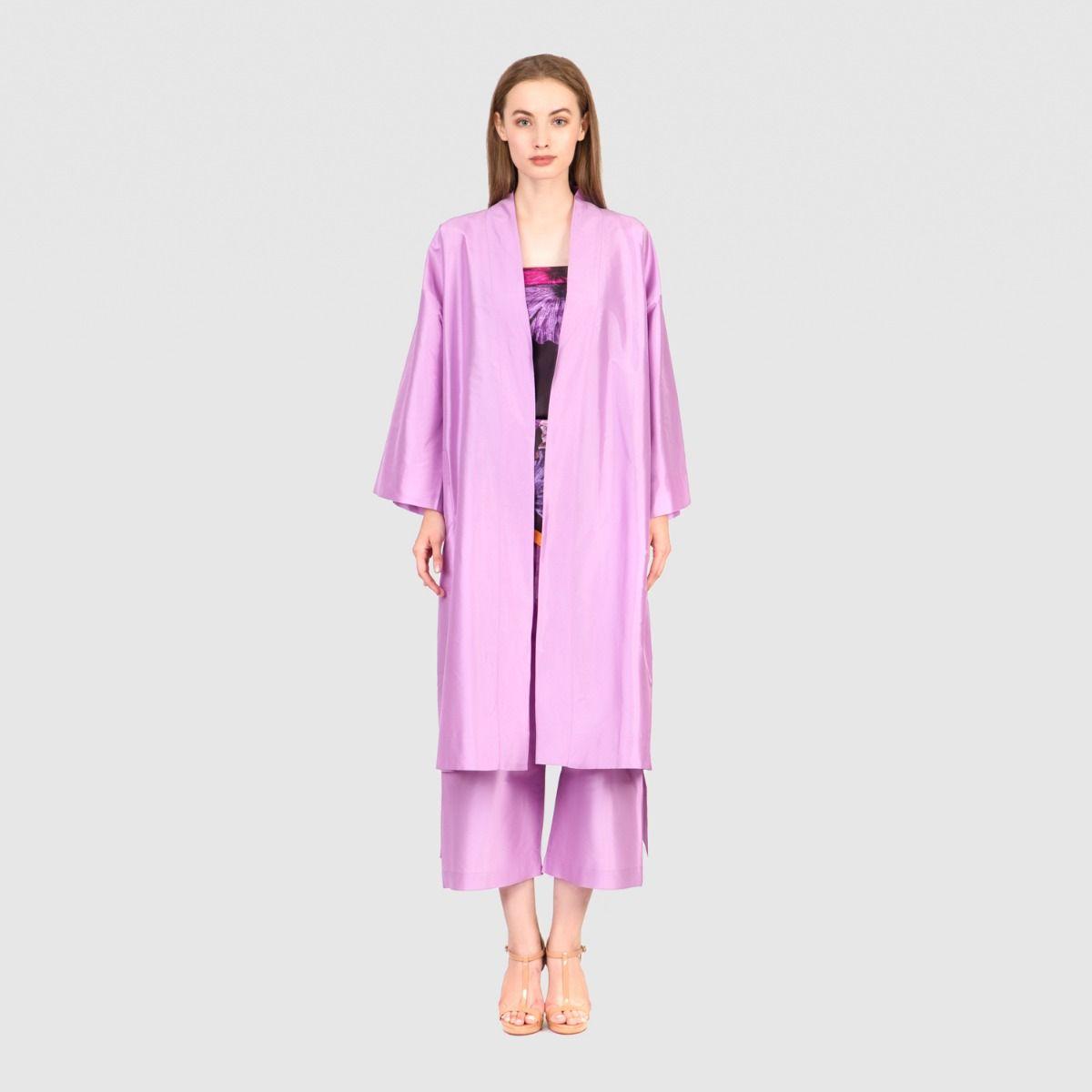 Silk Kimono - Lavender (ONLINE EXCLUSIVE)