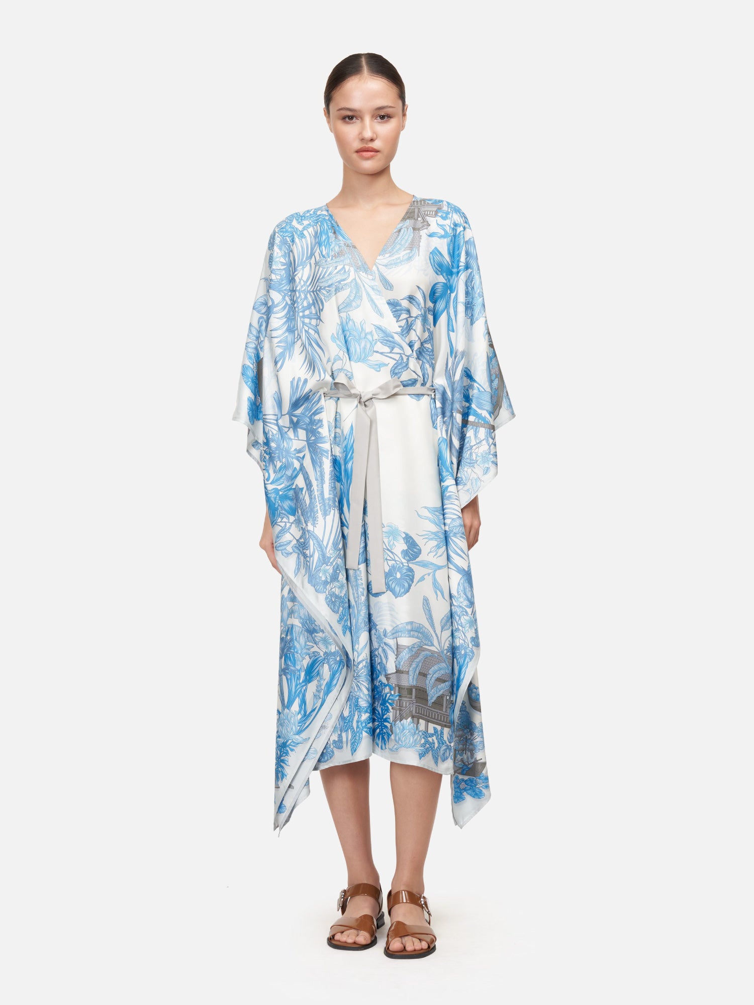 FloatMarketSilkTwillKimonoWrap