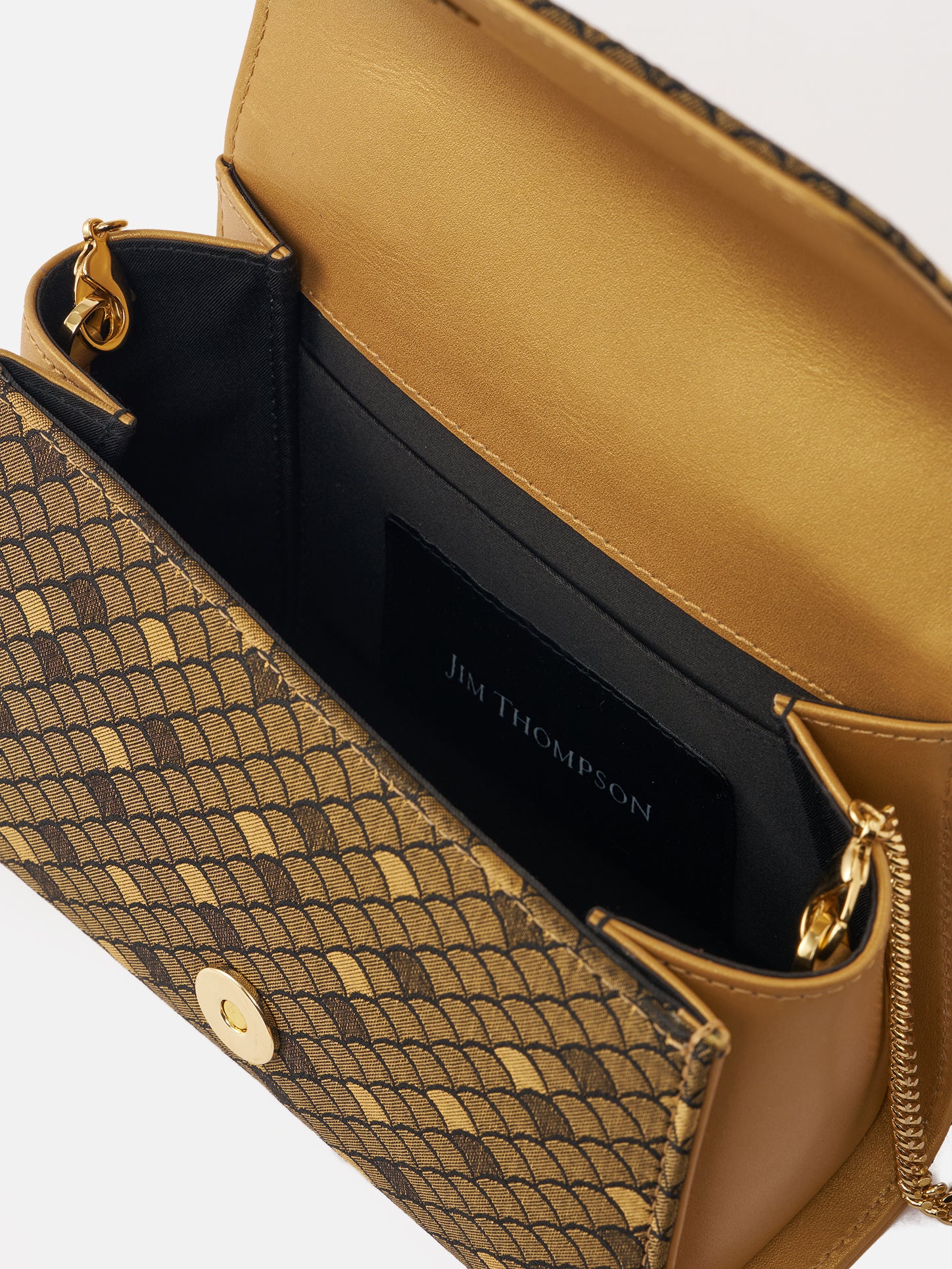 Golden Mountain Siam Top Handle Mini Bag | Jim Thompson