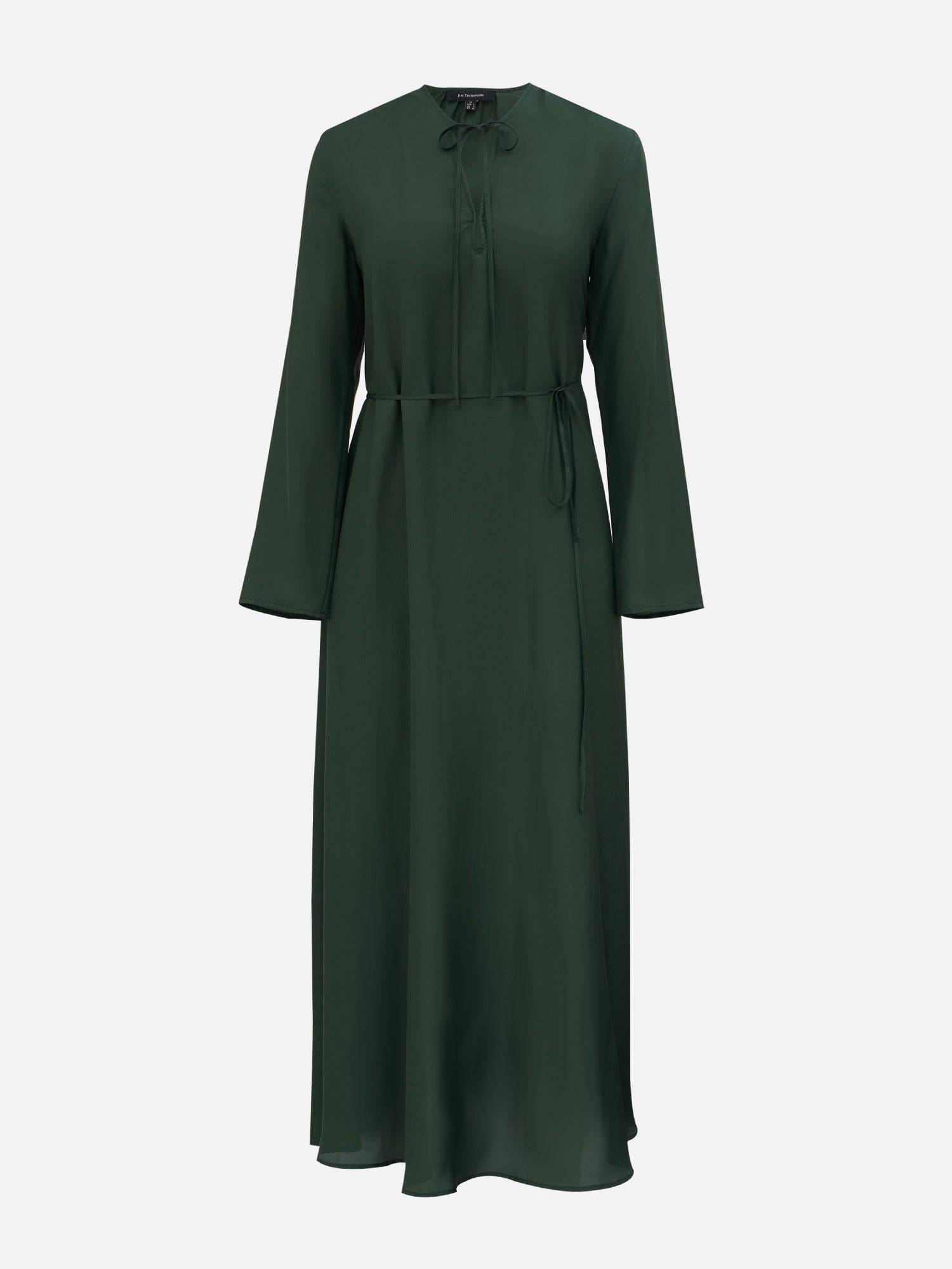 Silk Maxi Dress in Green | Jim Thompson Silk Maxi Dress in Green | Jim Thompson