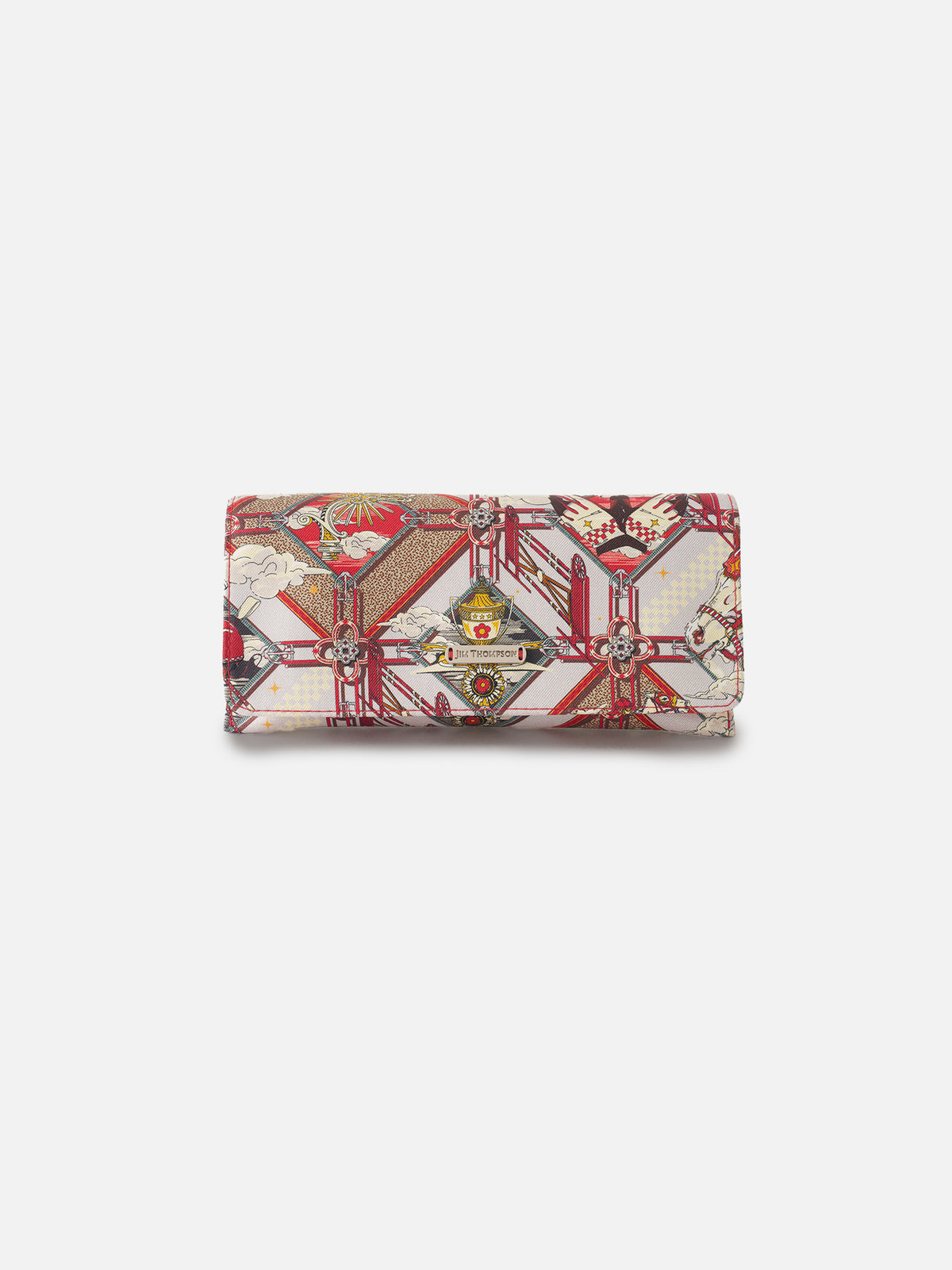 JIM THOMPSON SILK SUNGLASS CASE JT Surawong Silk Eyeglass Case Hard | Jim Thompson main image 2