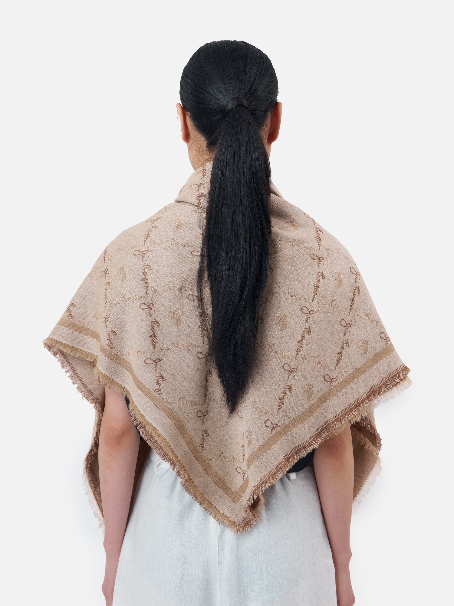 Elephant Origami Silk Scarf | Jim Thompson