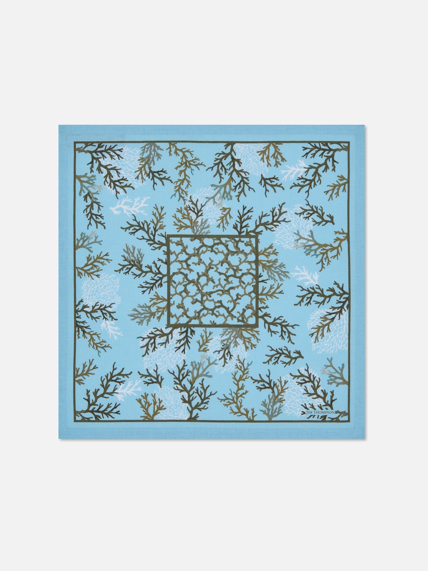 Sea of Coral Linen Napkin